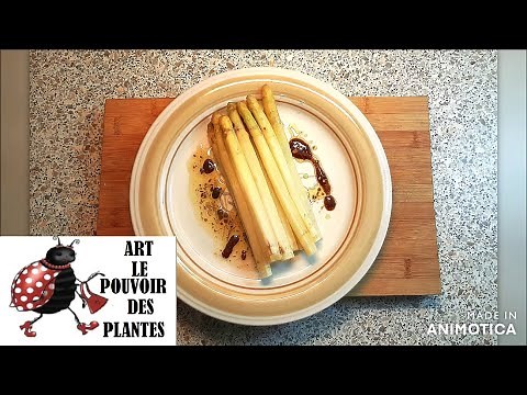 Cuisine rapide et facile: Asperges blanches vinaigrette