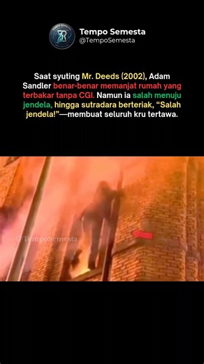 Adegan tersebut merupakan bagian dari komedi fisik khas film Adam Sandler🧐😂