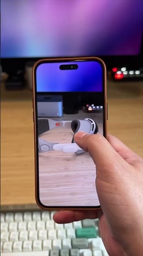 See  Vision Pro in Augmented Reality! #apple