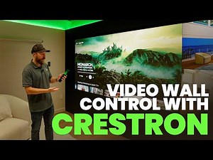 Recalling and Controlling Video Wall Presets with a Crestron Control System