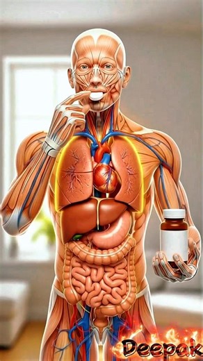 What Happens Inside Your Body When You Take Vitamin D?#health #shorts