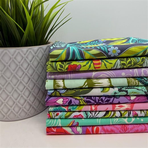 Full Moon Forest II 10 Piece Fat Quarter Bundle by Tula Pink for Free Spirit Fabrics *shop Cut* - Etsy