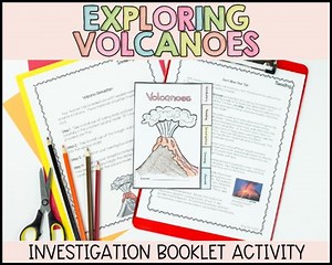 Volcano Investigation 3rd Grade Science Cause Effect Vocabulary & Eruptions - Etsy Australia
