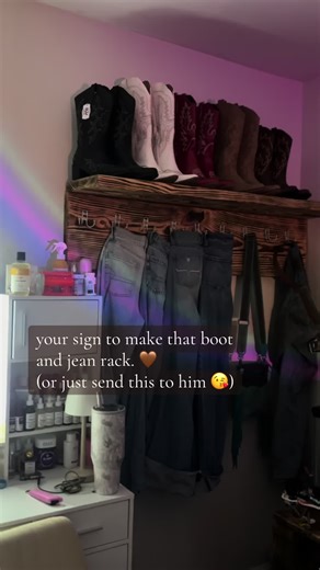 How to Build a Stylish Boot and Jean Rack