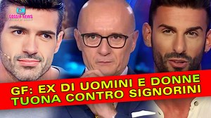 4.9K views · 58 reactions | Alfonso Signorini è finito nel mirino di uno dei concorrenti del Grande fratello. Ma non solo, pure un ex volto di Uomini e Donne ha tuonato contro l'operato del conduttore. Ecco cosa sta succedendo in queste ore dentro e fuori dalla casa del Grande Fratello! #gf #grandefratello #reality #uominiedonne | Nat & Giusy | Facebook