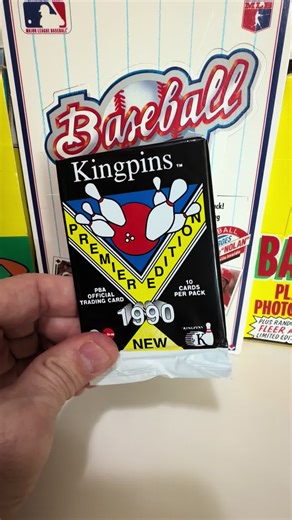 1990 Kingpins PBA Bowling Cards Pack Rip #pbabowling #usbc #pba