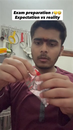 Exam Preparation: Expectations vs Reality 😭📚 #comedy #shorts