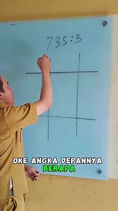 Cara mudah pembagian menggunakan metode garis #trisnomathnian | Trisno Pangeran Mancunian