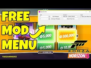 Mod Menu Forza Horizon 5 | Version 2025| FH5 Free Cheat | Forza 5 Money Glitch | Forza 5 Mod Menu