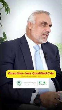 Direction-Less Qualified CAs #ca #acca #cma
