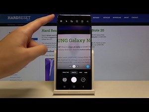 How to Use QR Scanning in SAMSUNG Galaxy Note 20 – Allow Camer...