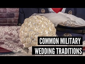 Common military wedding traditions