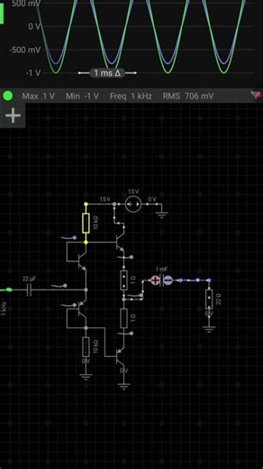 Transistor Amplifier Circuit Simulation | EveryCircuit