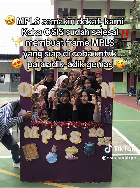 Ramaikan MPLS 2025 dengan Frame Foto Kreatif