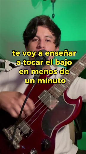 Cómo tocar el bajo en menos de un minuto