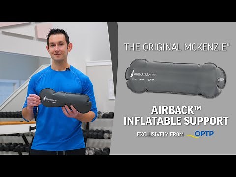 The Original McKenzie® Airback™ Inflatable Lumbar Support