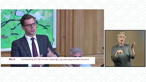 Lige nu er der afslutningsdebat i Folketingssalen, og du kan se det hele med live-tegnsprogstolkning her: https://www.ft.dk/aktuelt/webtv/video/20191/salen/T134.aspx | Folketinget