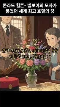 콘라드 힐튼 벨보이의 모자가 품었던 세계 최고 호텔의 꿈 #명언 #인간관계 #철학 #행복 #지혜 #좋은글귀 #좋은말