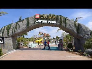 LEGO Legends of Chima Water Park Full Tour at Legoland California Resort