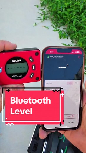 Solar Go Smart Digital Level: Bluetooth Pocket Size Tool for Accurate Measurements