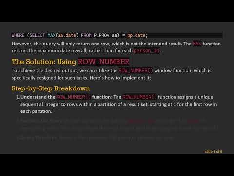 How to Select the Highest Value of Column 2 per Column 1 in SQL