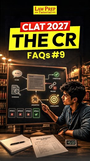The CR FAQs #9: How to Read CR & RC Passages with Better Comprehension | SSS Trick. #shorts