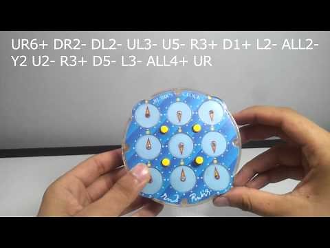 How to scramble Rubik's Clock (WCA scramble)