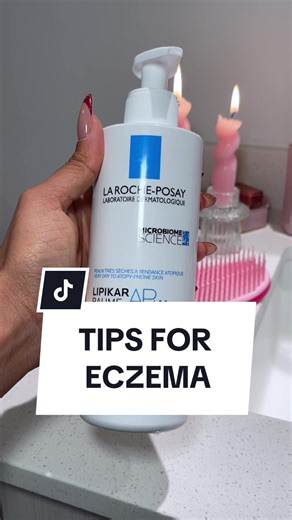 ad Tips for eczema flare ups in winter ✨ using my fav Lipikar Baume AP from @La Roche-Posay 💙 . Products for eczema Get rid of eczema Body lotion for eczema #eczemahealing #eczemaflareup #skincaretips