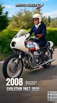Moto Guzzi V7 Evolution (1967-2025) | From 1967 Classic to the 2025 Sport! ShiftEvo