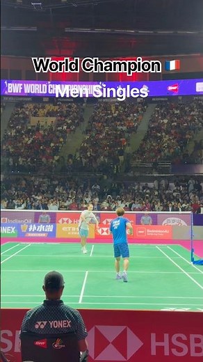 Alex Lanier🇫🇷 #worldchampion #2026 #badminton #badmintonindia #france #feedshorts #feed #fyp #fypシ