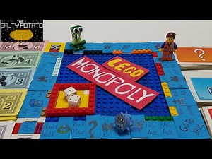 LEGOPOLY - LEGO Monopoly Stop Motion Tutorial