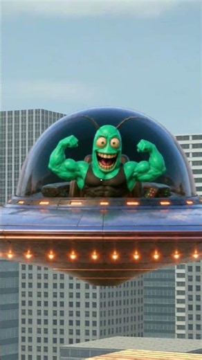 Alien Plankton in the tower #shorts