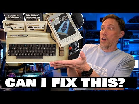This Commodore VIC-20 Hasn't Been Turned On For 30 Years- Can We Make It Work?