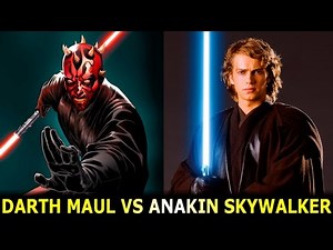 Darth Maul Vs Anakin Skywalker Ep. 3 - Star Wars Versus