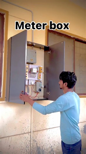 Meter box￼ fitting￼ Belgaum furniture💪🏻#ytshorts #furniture #shorts #metar