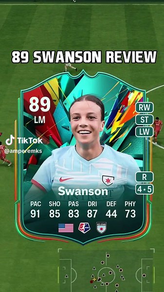 89 Swanson Review in EA Sports FC 25: Total Rush Promo