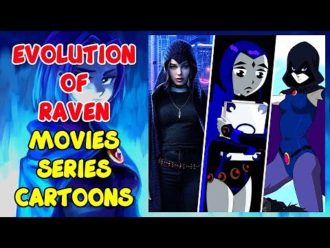 EVOLUTION of RAVEN In Movies, Series, and Cartoons (1983-2022)