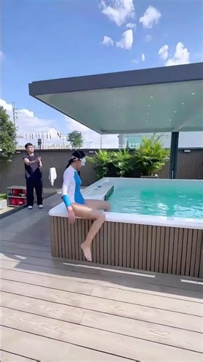 The most popular pool designs in 2026.#smartconstant #villaswimmingpool #arylicswimmingpool #pool