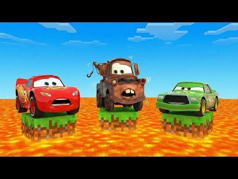 McQueen & Tow Mater SURVIVE THE LAVA in Roblox!