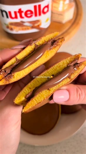 sugar cube on Instagram: "Celebrating NUTELLA WORLD DAY🥰🥰 #nutella #nutellalove #nutellarecipes #5february #worldnutelladay"