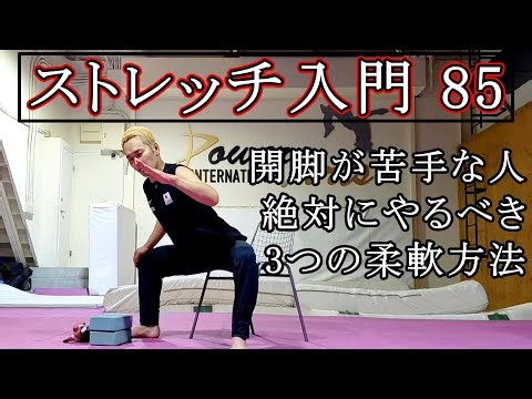 Introduction to Stretching 85 "Three Flexibility Methods You Should Try If You're Not Good at Spl...