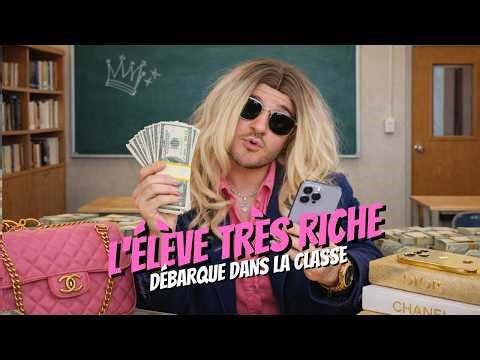 When the VERY RICH STUDENT shows up in class 🤑 COMPILATION adrian_cqrt