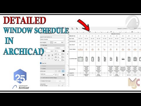 DETAILED WINDOW SCHEDULE OF 4 PROJECTS