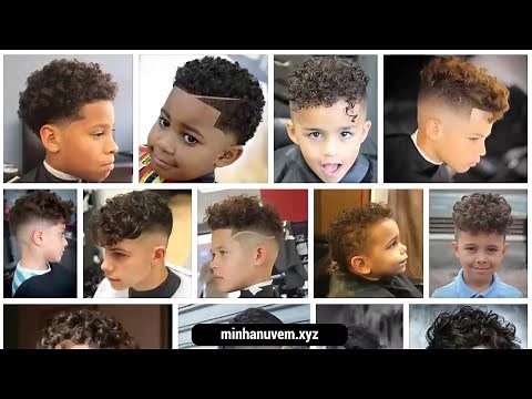 Corte de Cabelo Infantil Cacheado - 367 Ideias Para os Meninos