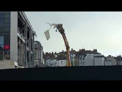 Demolition of Regent Circus, Swindon - 13th Apil 2026