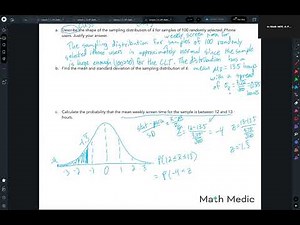 Part 3 Unit 5 Sampling Distributions Math Medic CYU