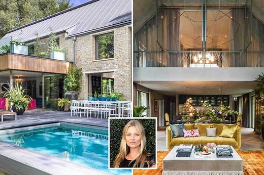 Inside ‘stunning’ five-bed, seven-bath Cotswolds pad designed by Kate Moss