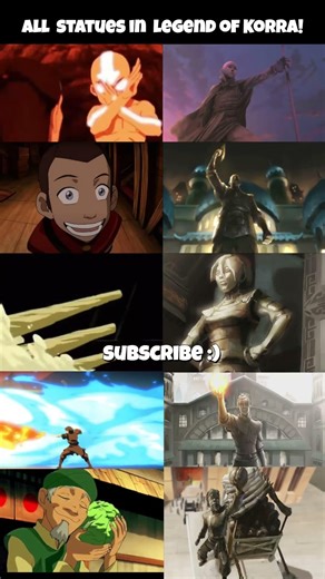 Last Airbender Cameos in Legend Of Korra!! All Statues in LOK 🔥