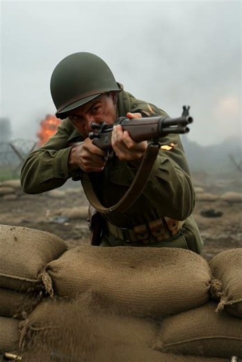 They Woke the Wrong Soldier #military #war #ww2