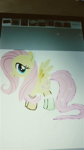 my little Pony in my Style ! part 1.🍏🍎 #mylittlepony #mlp #digitalart #art